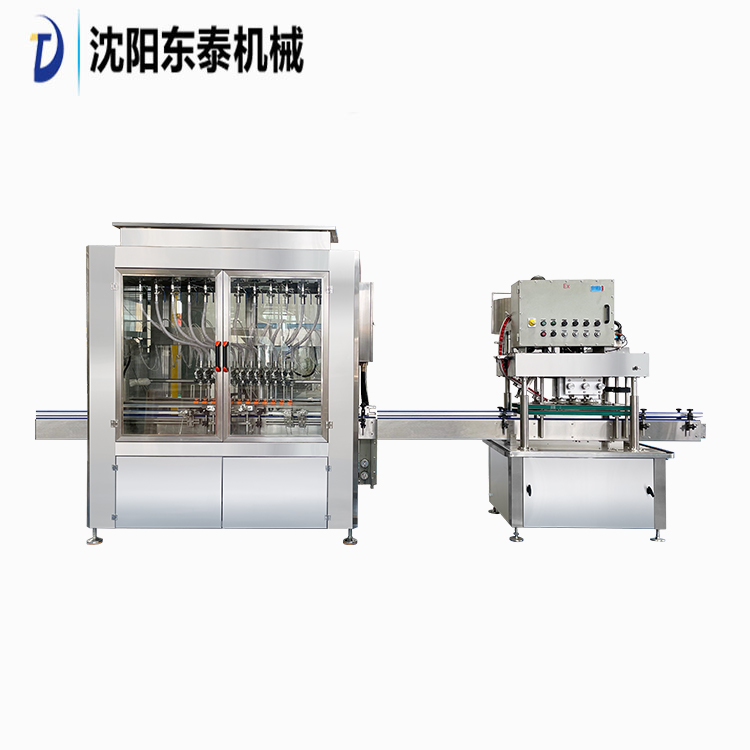 全自動(dòng)酒精灌裝旋蓋機(jī)