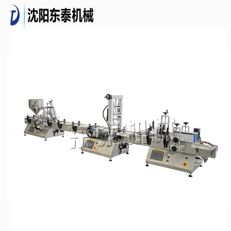 全自動(dòng)膏體灌裝旋蓋生產(chǎn)線